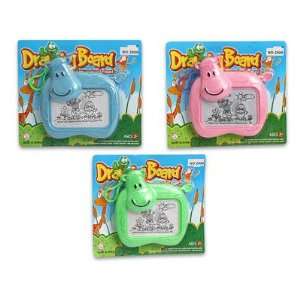   Pull Plastic Magical Drawing Board   Assorted Color: Toys & Games