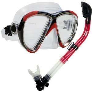 Promate Snorkeling Scuba Dive Mask Snorkel Gear Delux Set:  