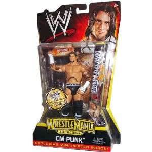  WWE WrestleMania Heritage Series CM PUNK action figure 1 