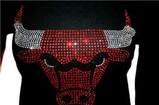 Chicago Bulls Bling Womens Long Sleeve All Color/Sizes  