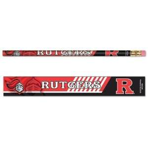  Rutgers Scarlet Knights Pencil 12 Pack