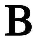 Village Wrought Iron Letter B by Village Wrought Iron New