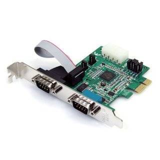 StarTech 2 Port RS232 Mini PCI Express Serial Card with 16950 UART 