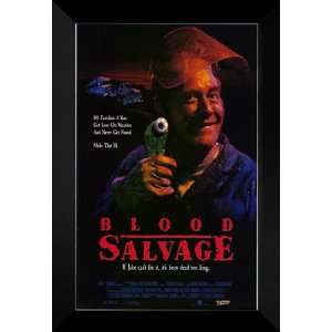  Blood Salvage 27x40 FRAMED Movie Poster   Style A 1989 