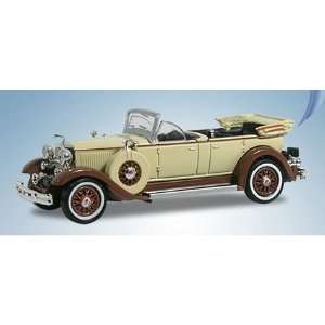  HO 1931 Lincoln Model K w/Top Down, Brown Toys & Games