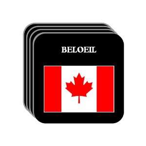  Canada   BELOEIL Set of 4 Mini Mousepad Coasters 
