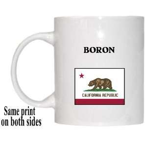    US State Flag   BORON, California (CA) Mug 