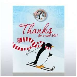  Character Pin   Penguin Thanks for a Cool 2011 Office 