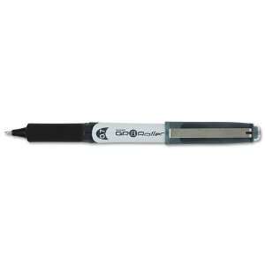  Zebra GR8 Gel Stick Roller Ball Pen, Black Ink, Med Point 