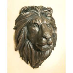  20 Majestic African Sahara Lion Copper Wall Hanging