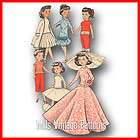 Doll Clothes Vtg Dress Wardrobe Pattern ~ 19 20 21 Miss Revlon 