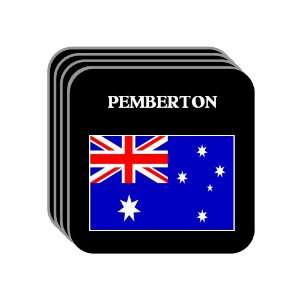 Australia   PEMBERTON Set of 4 Mini Mousepad Coasters