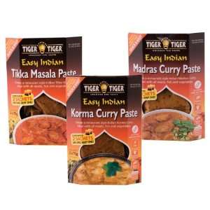 Tiger Tiger Indian Paste Combo Pack Grocery & Gourmet Food