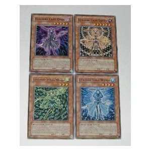 Yugioh 5ds Stardust Overdrive   Fortune Ladys Card Set of 4 (Dark 