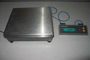 Avery Weigh Tronix 3632B 50 Quartzell 100lbs RS 232 Bench Scale 