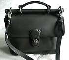   Vintage Leather GRAY City Willis Sm Messenger Brief Bag Purse RARE