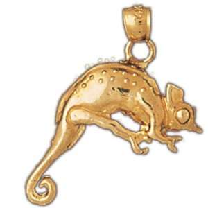   CleverEves 14K Gold Pendant Iguana 3.3   Gram(s) CleverEve Jewelry