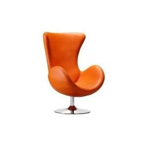 Zuo Andromeda Lounge Chair Orange: Office Products