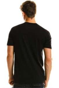 Armani Exchange Raised T Shirt Black NWT  