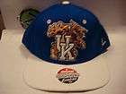 Kentucky Wildcats Cap Zephyr Flat Brim Snapback Refresh Blue Hat