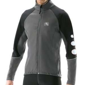 Giordana Tenax Pro Cycling Jacket (GI JCKT TXPR GREY)   Grey w/Black 