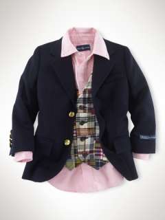 Wool Brass Button Blazer   Boys 2 7 Suits & Sport Coats   RalphLauren 
