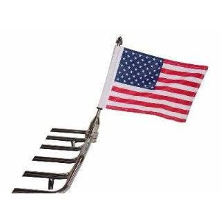   Pro Pad Flag Mount for 7/8 Round License Plate bar with 6 by 9 USA