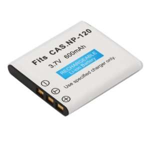  Recharger Li ion Battery for Casio NP 120