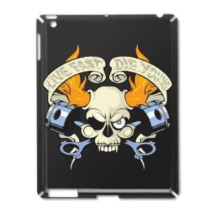  iPad 2 Case Black of Live Fast Die Young Skull Everything 
