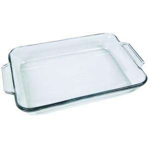  Anchor Hocking Co. 81935 3 Quart Glass Baking Dish: Home 