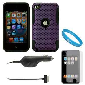 Protective Rubberized Crystal Hard Snap on Case and Black Silicone Gel 