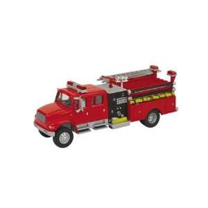    HO International Crew Cab Fire Engine Red BLY401011: Toys & Games