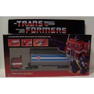  Transformers G1 Reissue Autobot Optimus Prime Toys 