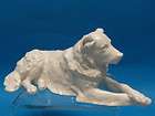   kpm berlin porzellanmarke n white porcelain setter dog figurine