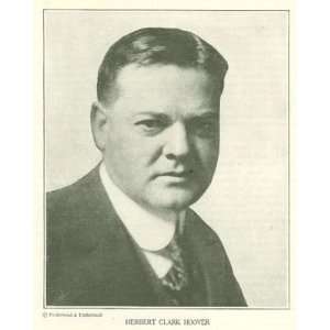  1920 Herbert Clark Hoover 