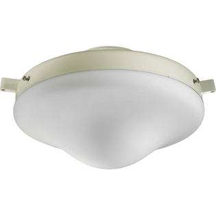   867 1 Light Outdoor Ceiling Fan Light Kit   Antique White 