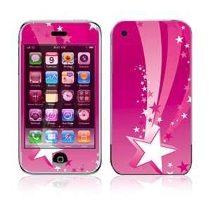 Apple iPhone 3G, 3Gs Decal Skin   Pink Stars Everything 