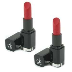 Calvin Klein Delicious Luxury Creme Lipstick Duo Pack   #115 Sinful 