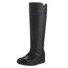 Boots   FitFlop Superboot Tall Leather Boot  Black  