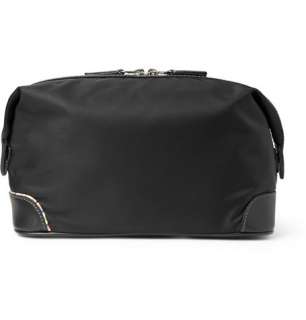 Paul Smith  Benjamin Twill and Leather Wash Bag 