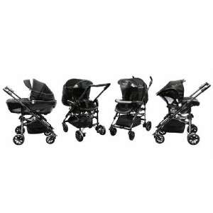 CHICCO TRIO LIVING 3 IN 1 TRAVEL SYSTEM BLACK LABEL NEW  