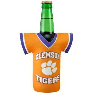 NCAA Clemson Tigers Orange Jersey 12oz. Bottle Coolie:  