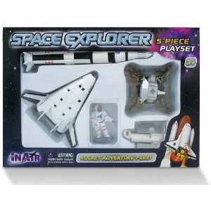    Space Explorer Rocket Adventure Fleet Playset: Toys & Games