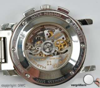 Luxusuhren Uhren Sammler Zenith El Primero Herren Uhr Chrono Luxus 