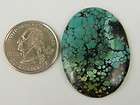 Old Stock Large Green Hachita New Mexico Turquoise Cabochon 463 ctw 