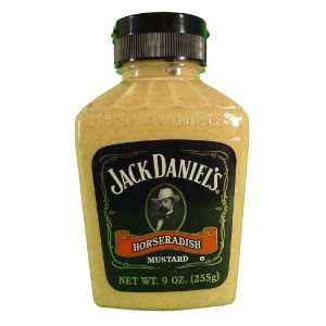 Jack Daniels Horseradish Mustard  Grocery & Gourmet Food