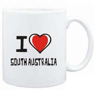    Mug White I love South Australia  Cities