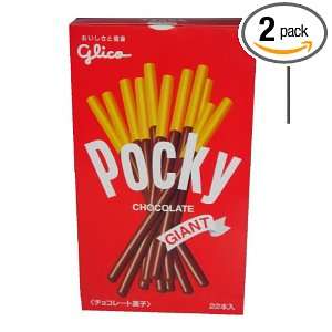 Glico Pocky Giant Chocolate, 10.83 Ounce: Grocery & Gourmet Food