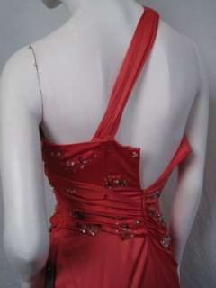 1535 Mandalay Dress Apricot Jeweled 2 XS #000694  