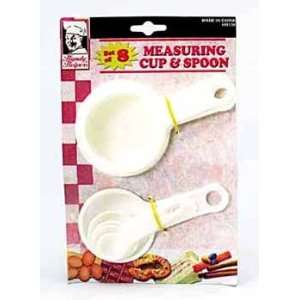    8 Piece Measuring Cup and Spoon Case Pack 96